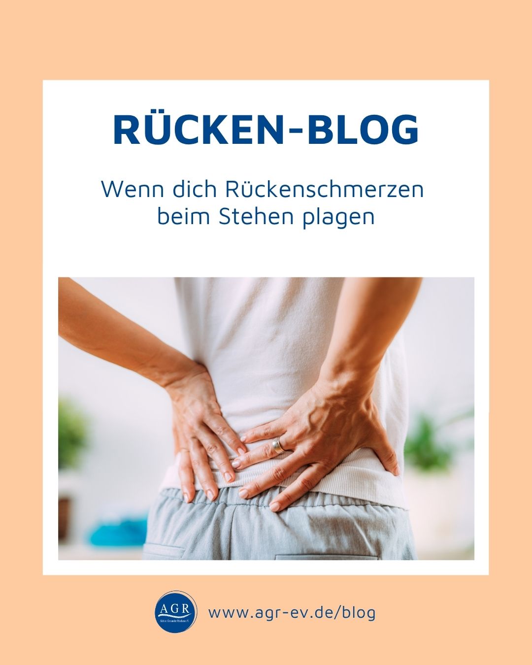 Führt zu Wenn dich Rückenschmerzen beim Stehen plagen: Das kannst du dagegen tun