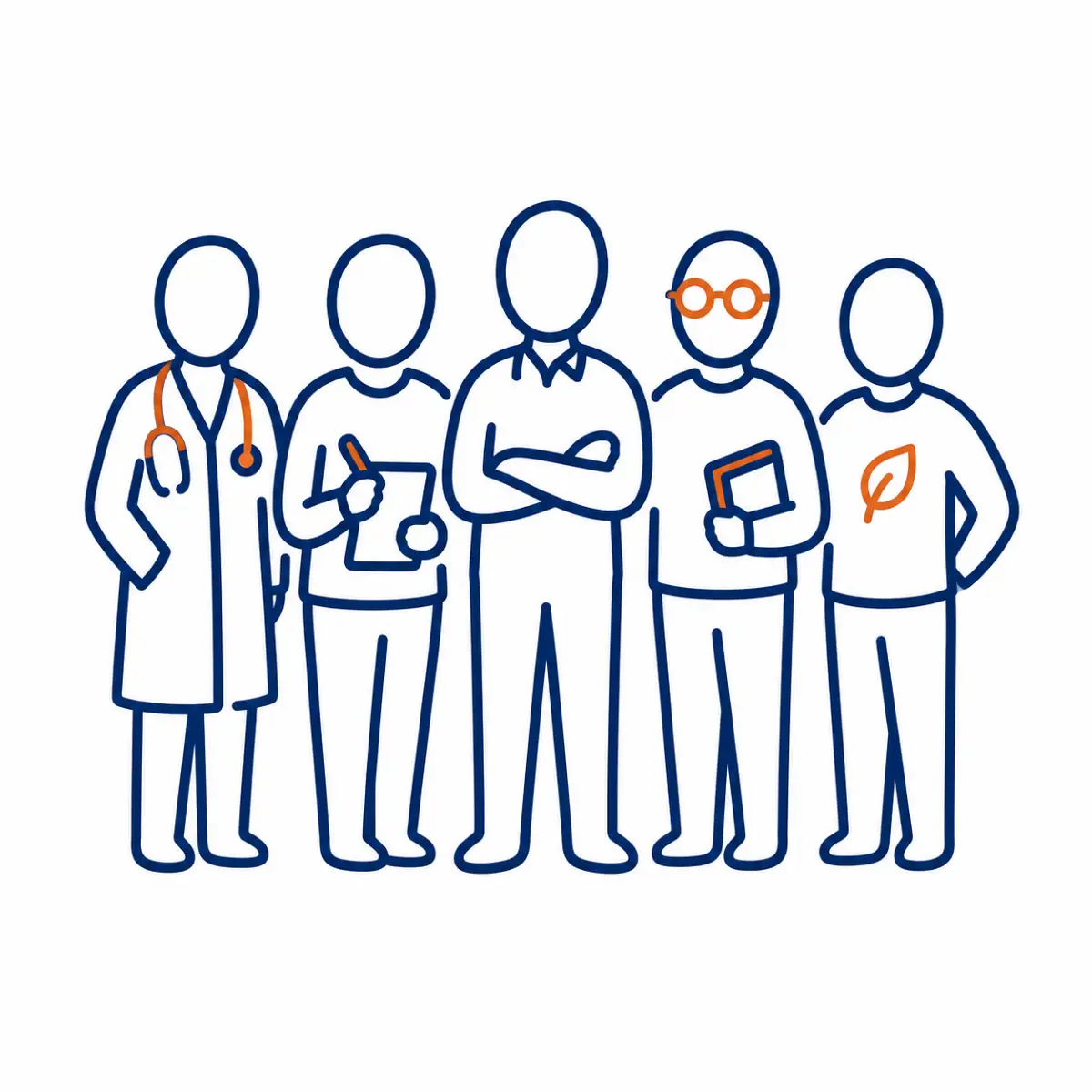 Interdisziplinäres Gremium aus medizinischen und therapeutischen Fachpersonen.