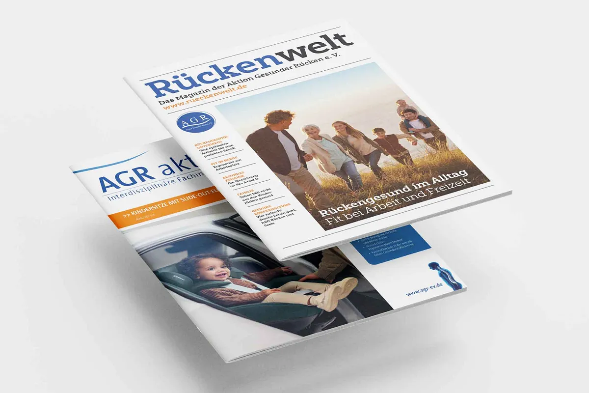 Fachmagazine Rückenwelt und AGR aktuell